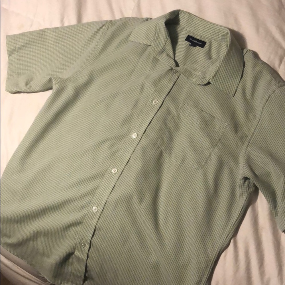 Button down collar shirt